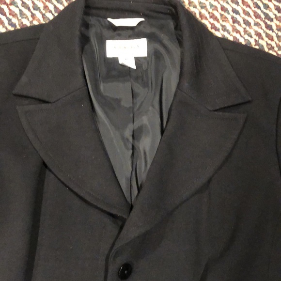 🌺 Talbots Black Fitted Short Jacket Sz 10P - Picture 4 of 7